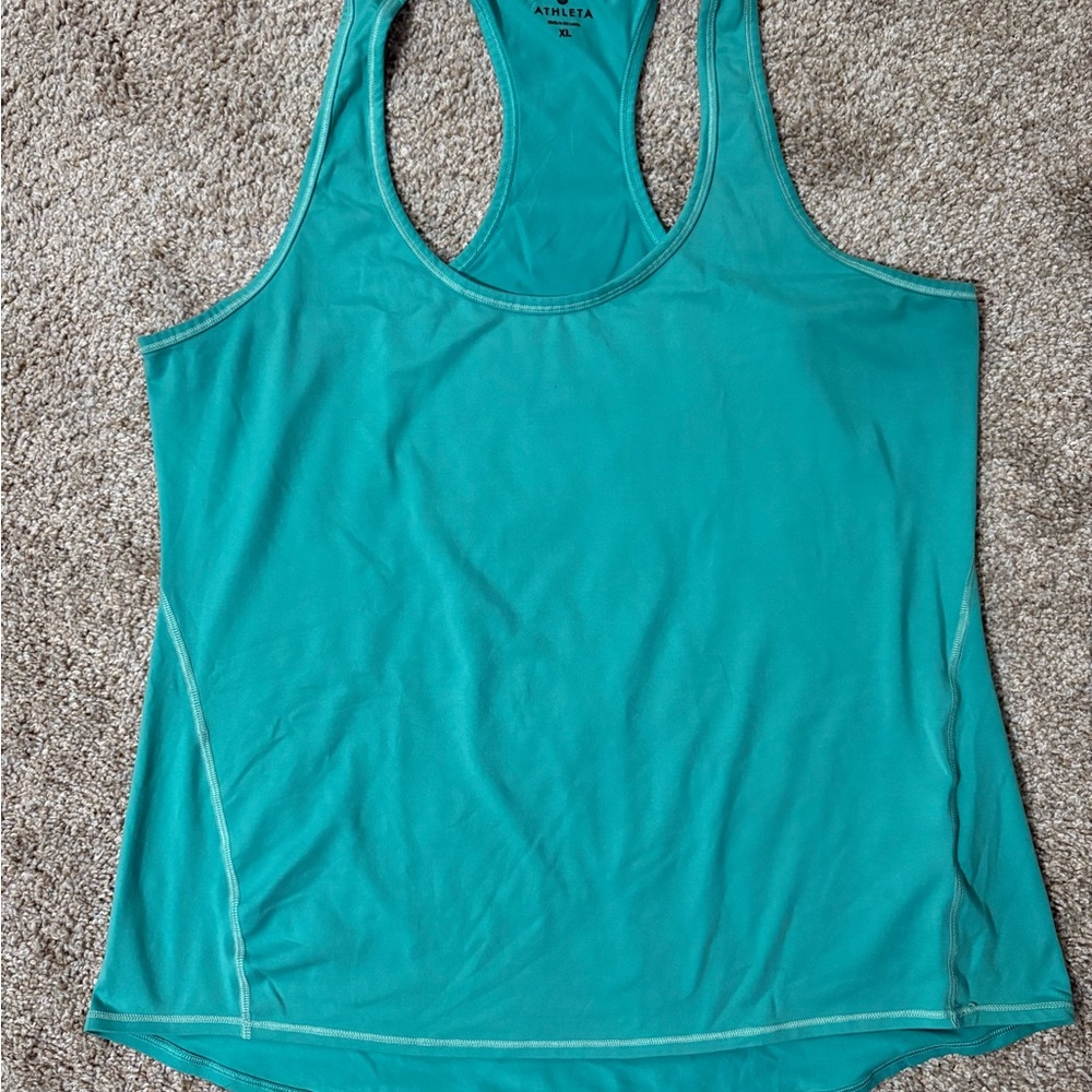 Athleta Women's Teal Tank Top
